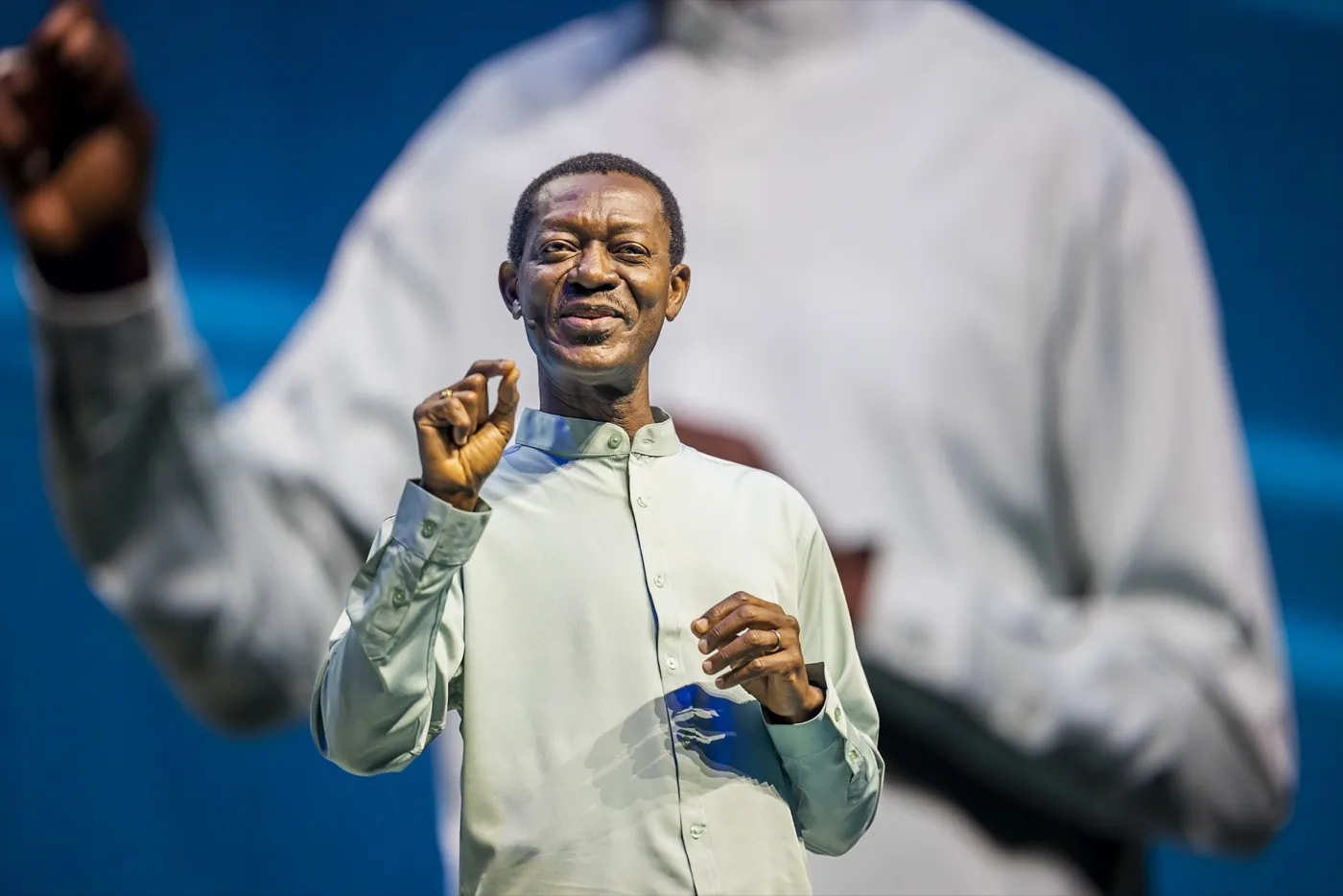 Speaker at conference